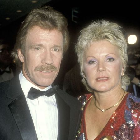 Dianne Holechek and her former husband Chuck Norris.